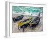 Three Fishing Boats-Claude Monet-Framed Giclee Print