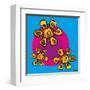 Three Flowers-Yaro-Framed Art Print