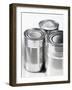 Three Food Tins Without Labels-Colin Erricson-Framed Photographic Print