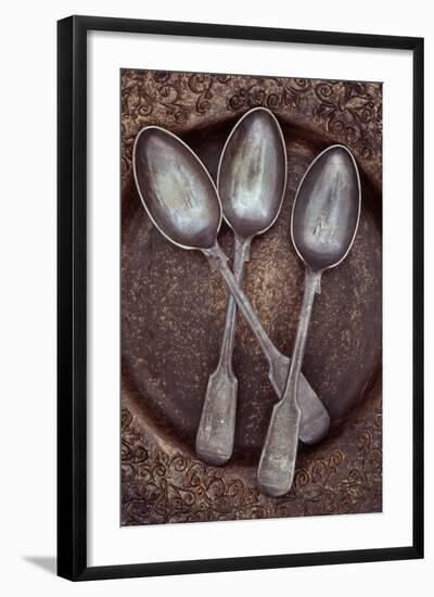 Three for Desert-Den Reader-Framed Photographic Print