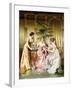 Three for Tea-Joseph Frederic Soulacroix-Framed Giclee Print