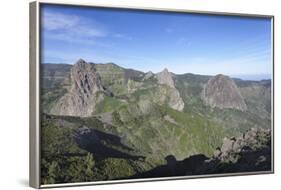 Three Former Volcanos, Roque De Agando, Degollada De Agando-Markus Lange-Framed Photographic Print