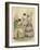 Three French Ladies in Crinolines-L Beclier-Framed Art Print