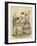 Three French Ladies in Crinolines-L Beclier-Framed Art Print