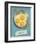 Three Fried Eggs, Guete-null-Framed Art Print