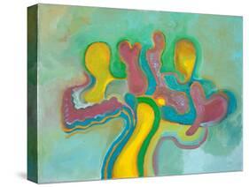 Three Friends Re-Unite after a Long Time, 2009-Jan Groneberg-Stretched Canvas
