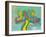 Three Friends Re-Unite after a Long Time, 2009-Jan Groneberg-Framed Giclee Print