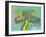 Three Friends Re-Unite after a Long Time, 2009-Jan Groneberg-Framed Giclee Print