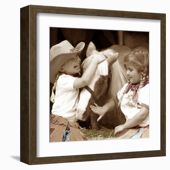 Three Friends-Betsy Cameron-Framed Art Print