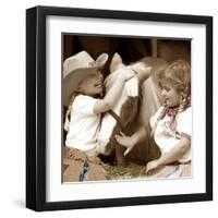 Three Friends-Betsy Cameron-Framed Art Print