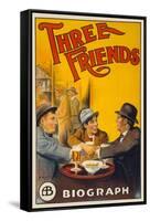 Three Friends-Cleveland Lithograph Co-Framed Stretched Canvas