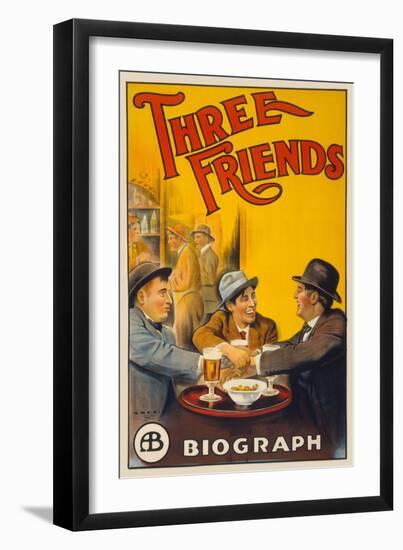 Three Friends-Cleveland Lithograph Co-Framed Art Print
