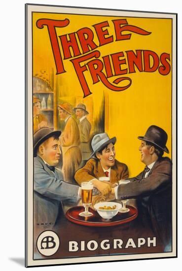 Three Friends-Cleveland Lithograph Co-Mounted Art Print