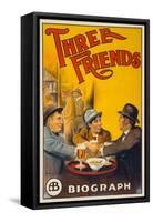 Three Friends-Cleveland Lithograph Co-Framed Stretched Canvas