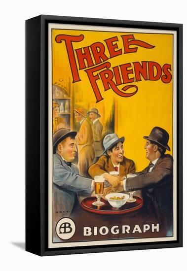 Three Friends-Cleveland Lithograph Co-Framed Stretched Canvas