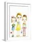 Three Friends-Mindy Lacefield-Framed Giclee Print