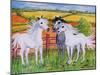 Three Frisky Horses, 2002-Joan Thewsey-Mounted Giclee Print