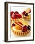 Three Fruit Tartlets-Joff Lee-Framed Photographic Print