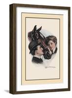 Three Gazers-Clarence F. Underwood-Framed Art Print