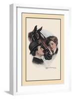 Three Gazers-Clarence F. Underwood-Framed Art Print