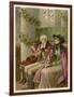 Three Generations in a Church Pew at Christmas Time-Phillips Brooks-Framed Art Print