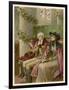 Three Generations in a Church Pew at Christmas Time-Phillips Brooks-Framed Art Print