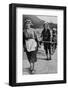 ''Three generations of women moving a cart with grandmother at the rear, pushing', c1900, (1921)-Julian Leonard Street-Framed Photographic Print