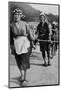 ''Three generations of women moving a cart with grandmother at the rear, pushing', c1900, (1921)-Julian Leonard Street-Mounted Photographic Print