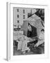 Three Gi Students at the University of Wisconsin Living in a Tent-null-Framed Photo