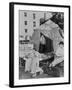 Three Gi Students at the University of Wisconsin Living in a Tent-null-Framed Photo