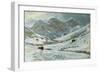 Three Giants, Davos-Harry Goodwin-Framed Giclee Print