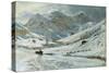 Three Giants, Davos-Harry Goodwin-Stretched Canvas