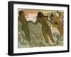 Three Girls Bathing-Edgar Degas-Framed Giclee Print