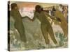 Three Girls Bathing-Edgar Degas-Stretched Canvas