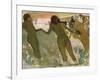 Three Girls Bathing-Edgar Degas-Framed Giclee Print