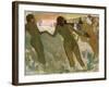 Three Girls Bathing-Edgar Degas-Framed Giclee Print