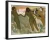 Three Girls Bathing-Edgar Degas-Framed Giclee Print