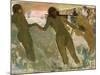 Three Girls Bathing-Edgar Degas-Mounted Giclee Print