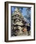 Three Girls Carrying Water Pots, Mahabalipuram (Mamallapuram), Tamil Nadu, India-Sybil Sassoon-Framed Photographic Print