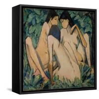 Three Girls in a Wood, C.1920-Otto Muller-Framed Stretched Canvas