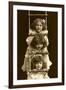 Three Girls on Rope Ladder-null-Framed Art Print