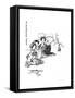 Three Girls Playing Shamisens, a Japanese Musical Instrument-null-Framed Stretched Canvas