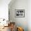 Three Girls, the Foraboschi Sisters, in Traditional Costumes-null-Framed Photographic Print displayed on a wall