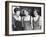 Three Girls, the Foraboschi Sisters, in Traditional Costumes-null-Framed Photographic Print