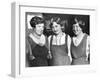 Three Girls, the Foraboschi Sisters, in Traditional Costumes-null-Framed Photographic Print
