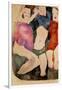 Three Girls-Egon Schiele-Framed Giclee Print