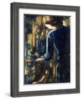 Three Girls-Oskar Schlemmer-Framed Giclee Print