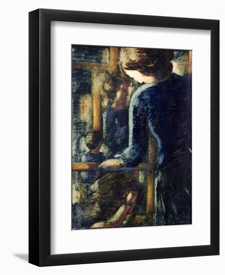 Three Girls-Oskar Schlemmer-Framed Giclee Print