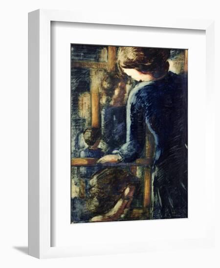 Three Girls-Oskar Schlemmer-Framed Giclee Print