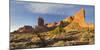 Three Gossips, Courthouse Towers, Arches National Park, Moab, Utah, Usa-Rainer Mirau-Mounted Photographic Print